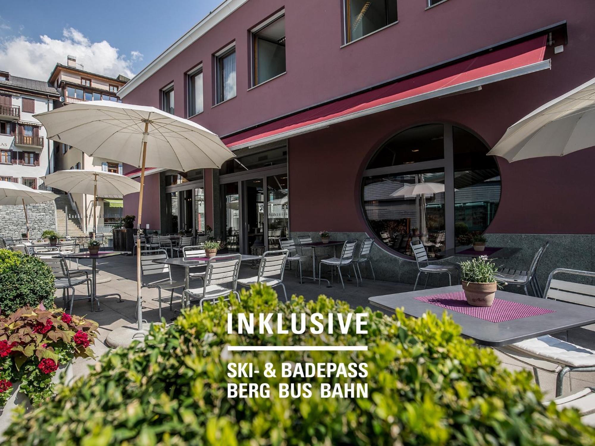 Badehotel Belvair Скуоль Экстерьер фото
