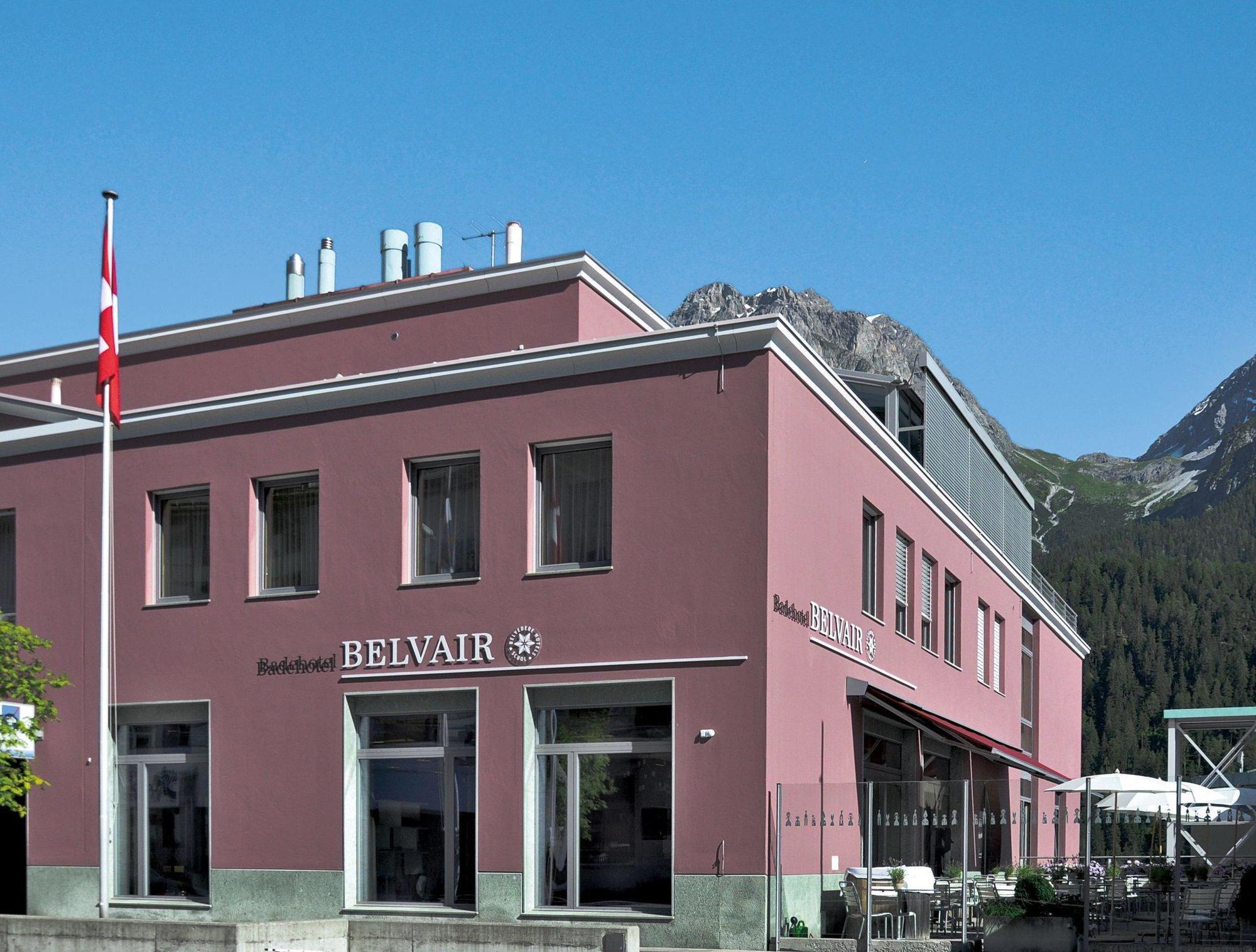 Badehotel Belvair Скуоль Экстерьер фото