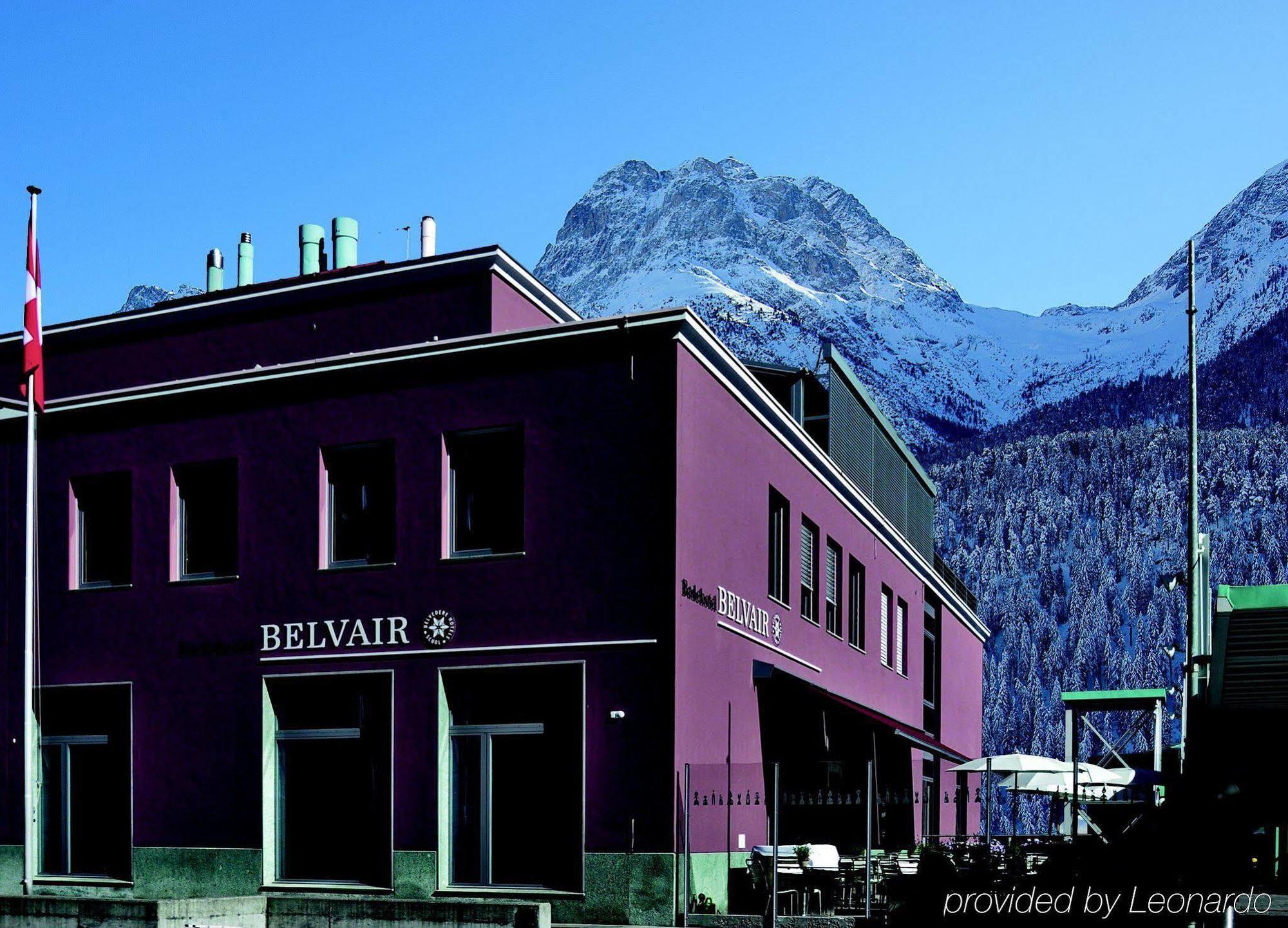 Badehotel Belvair Скуоль Экстерьер фото